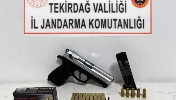 Tekirdağ’da Ruhsatsız Silah Operasyonları