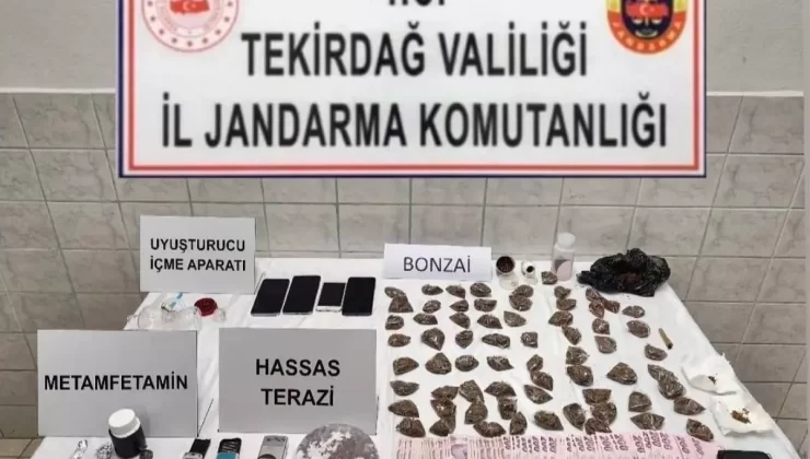 Tekirdağ’da Uyuşturucu Operasyonu