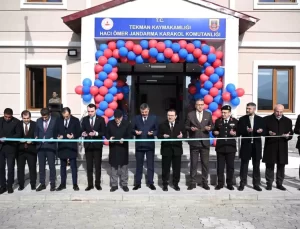 Tekman’da Yeni Jandarma Binaları Hizmete Girdi