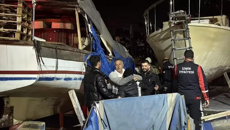 Tekne Yangınında 71 Yaşındaki Adam Hayatını Kaybetti