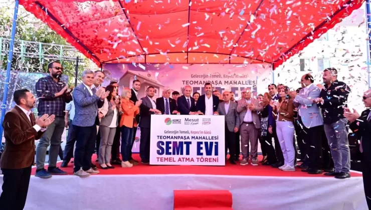 Teomanpaşa Semt Evi’nin Temeli Atıldı