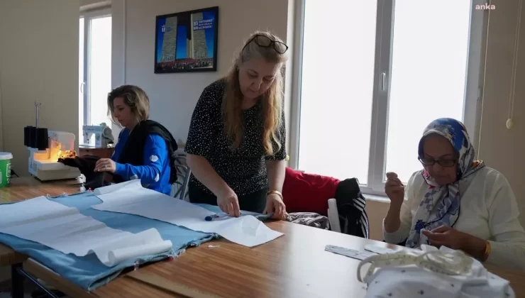 Tepebaşı’nda Kadınlar Kendi Kıyafetlerini Üretiyor