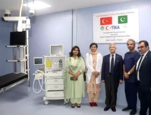 TİKA, Pakistan’daki Hastanenin Ultrason Cihazlarını Yeniledi