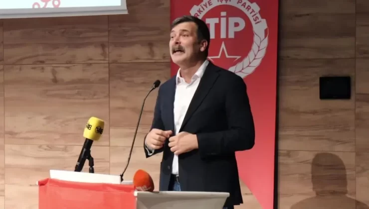 TİP Genel Başkanı Erkan Baş: ‘Ekonomik sorunlar toplumu çürüterek yönetiyorlar’
