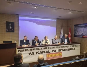 TMMOB’dan Kanal İstanbul’a Hayır Çağrısı