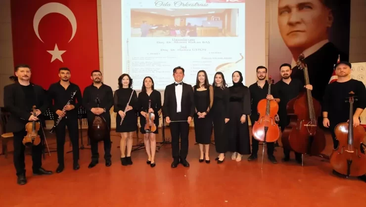 TOGÜ’de oda orkestrası konseri düzenlendi