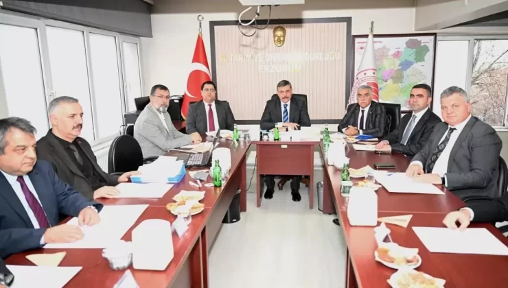 Toprak Koruma Kurulu Toplantısı Erzurum’da Gerçekleşti