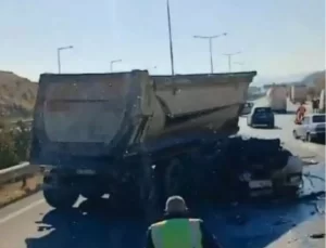 Torbalı’da TIR Kazası: 1 Ölü, 1 Yaralı