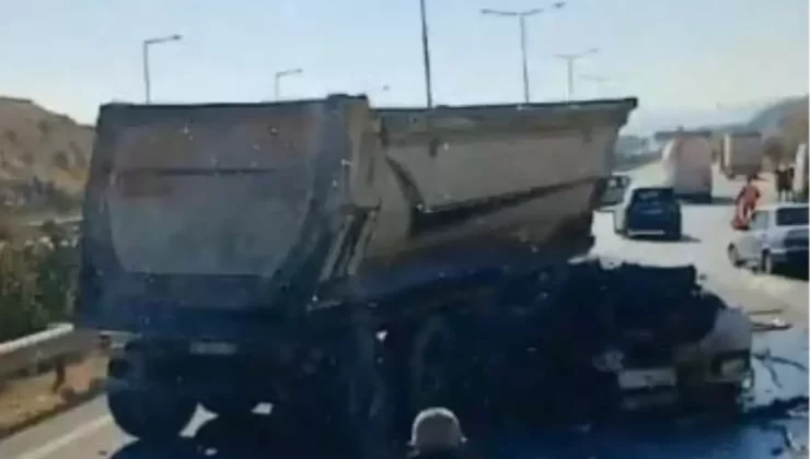 Torbalı’da TIR Kazası: 1 Ölü, 1 Yaralı