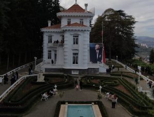 Trabzon’da Atatürk Köşkü’ne 10 Kasım’da ziyaretçi akını