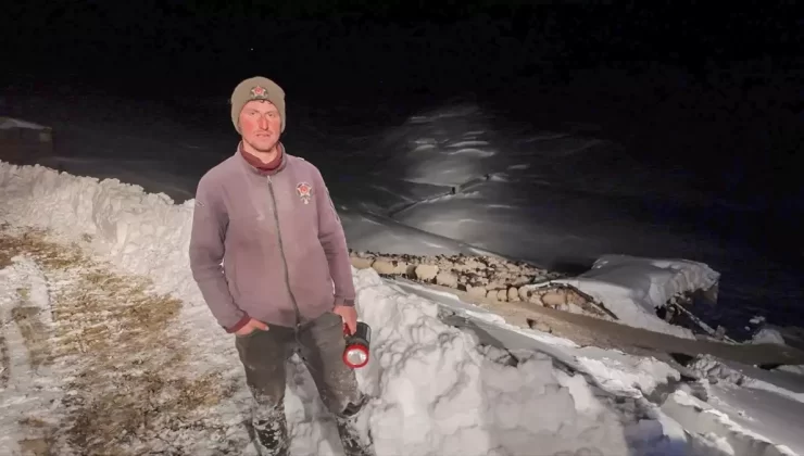 Trabzon’da Baba ve Oğul Yaylada Mahsur Kaldı