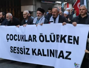 Trabzon’da Filistin’e Destek Yürüyüşü