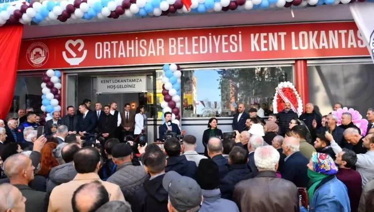 Trabzon’da ikinci kent lokantası İnönü mahallesinde açıldı