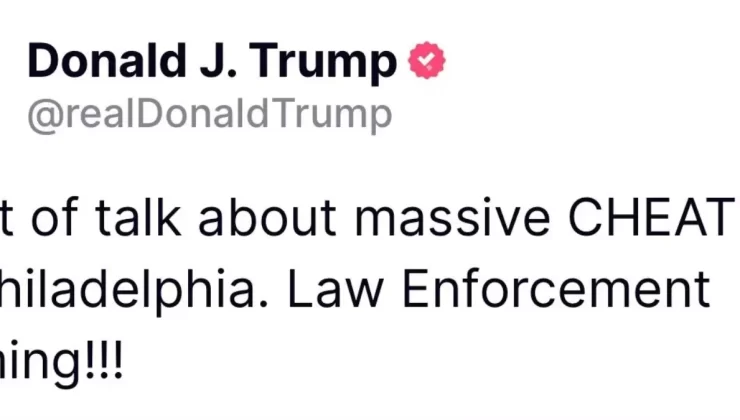 Trump’tan Pensilvanya’da ‘Sahtekarlık’ İddiası