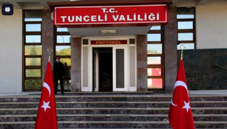 Tunceli’de eylem ve gösteriler 10 gün süreyle yasaklandı