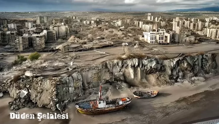 Turizm kentinin 25 yıl sonraki iklim krizi senaryosu ‘Kıyamet’ filminde