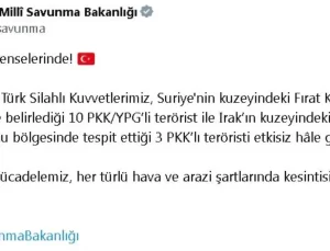 Türk Silahlı Kuvvetleri 13 Teröristi Etkisiz Hale Getirdi