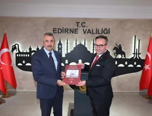 Türk Tarih Kurumu Başkanı Edirne’de