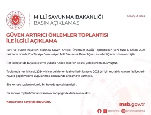 Türk-Yunan GAÖ Toplantısı’nda Anlaşma Sağlandı