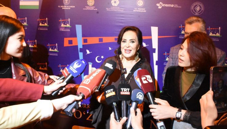 Türkan Şoray’a Özbekistan’da Sinema Onur Ödülü verildi