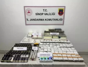 Türkeli’de Kaçak Sigara Operasyonu
