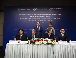 Türkiye Endüstriyel Karbonsuzlaştırma Yatırım Platformu için imzalar atıldı