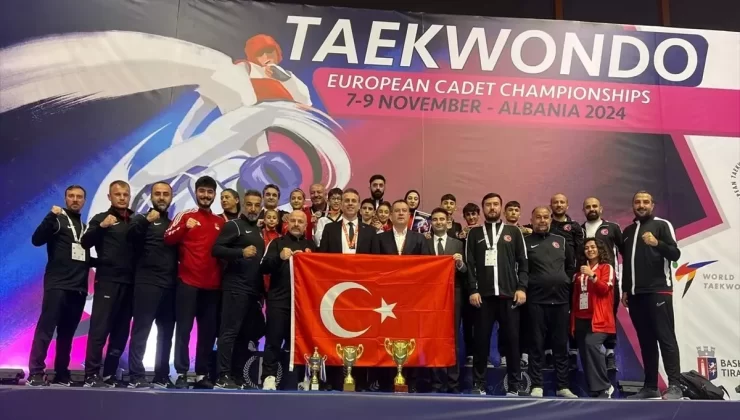 Türkiye Tekvando’da Avrupa Şampiyonu