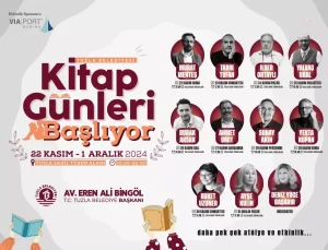 Tuzla Kitap Günleri 22 Kasım’da Başlıyor