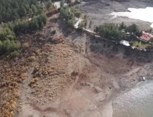 Ula Göleti’nde Su Seviyesi Düşüyor