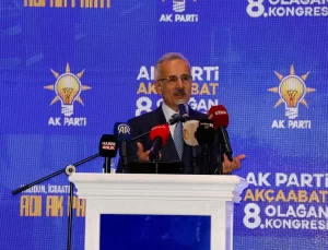 Ulaştırma ve Altyapı Bakanı Uraloğlu, AK Parti Akçaabat İlçe Kongresinde konuştu Açıklaması