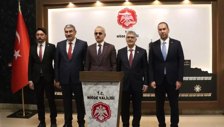 Ulaştırma ve Altyapı Bakanı Uraloğlu, AK Parti Niğde Merkez İlçe Kongresi’nde konuştu Açıklaması