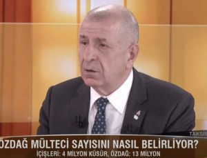Ümit Özdağ: Suriyelilere devlet hastanelerinde öncelik veriliyor