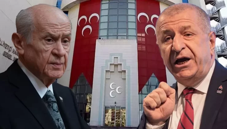 Ümit Özdağ’ın ‘Bahçeli’ imasına MHP’den ‘imalı’ yanıt: Kendisi gizli görüşmelere alışıktır