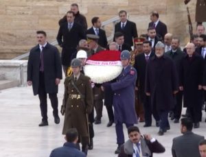 Umman Sultanı Bin Tarık’tan Anıtkabir’e ziyaret