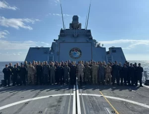 UNIFIL Komutanı, TCG Kınalıada’yı Ziyaret Etti