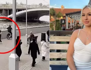 Ünlü model, Tiktok için çekim yaptığı sırada telefonu çalındı