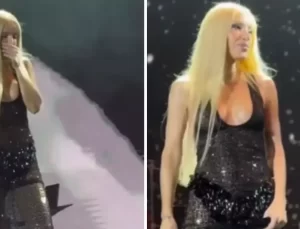 Ünlü şarkıcı Gülşen’in zor anları! Sahnede şarkıya devam edemedi