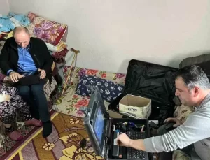 Uşak’ta Evde Kimlik Başvuru Hizmeti