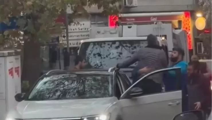 Üsküdar’da Çöp Toplama Aracı ile Sürücü Arasında Tartışma