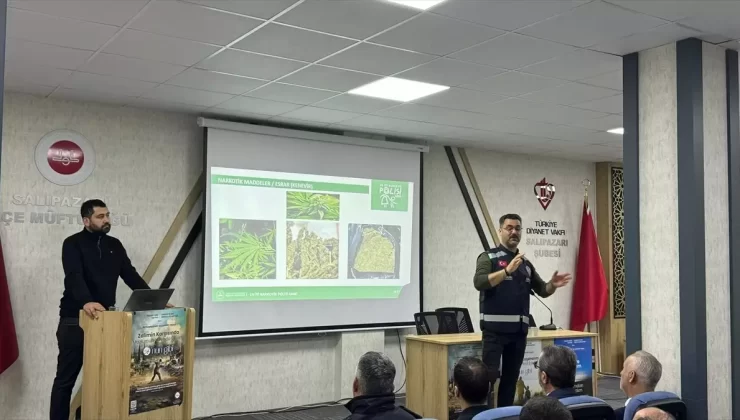 Uyuşturucu ile Mücadele Eğitimi Salıpazarı’nda