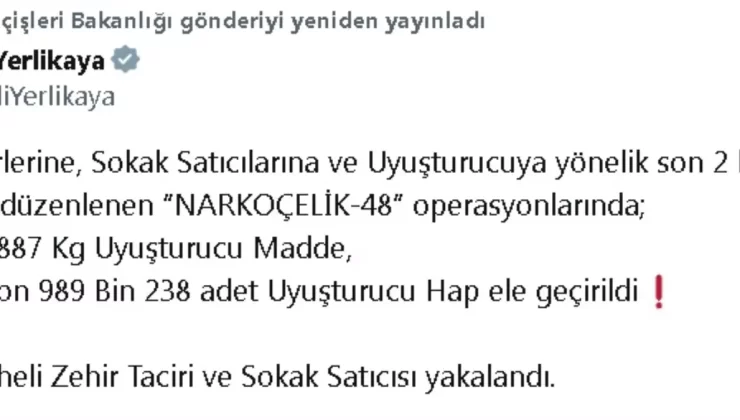 Uyuşturucu Operasyonlarında 1780 Gözaltı