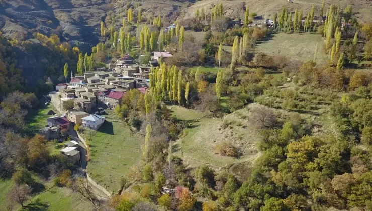 Uzuntaş Köyü Sonbahar Renklerine Büründü