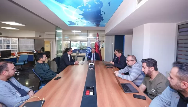 Vali Elban AA İzmir’i Ziyaret Etti