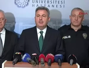 Vali Elban’dan Yaralı Polis Ziyareti