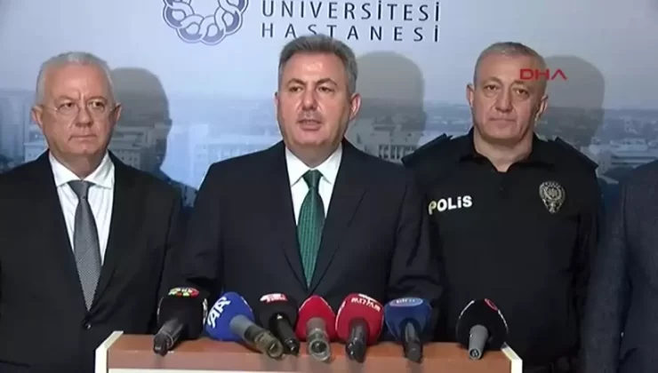 Vali Elban’dan Yaralı Polis Ziyareti