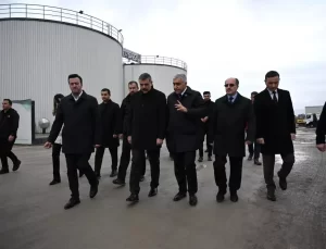 Vali Mustafa Çiftçi, Erzurum İştirak Şirketlerini Ziyaret Etti