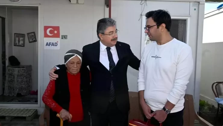 Vali Yılmaz’dan Gülderen Teyze’ye Ziyaret