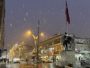 Van ve Hakkari’de Kar Yağışı
