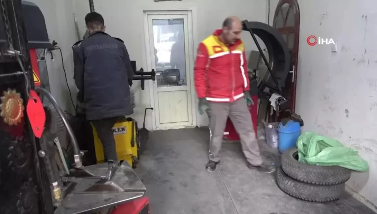 Van’da Kış Lastiği Hazırlıkları Başladı