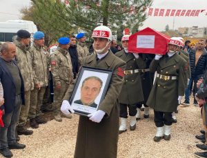 Vefat eden 15 Temmuz Gazisi Halil Algan, Midyat’ta toprağa verildi